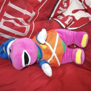 Vintage Barney plush school safety barney